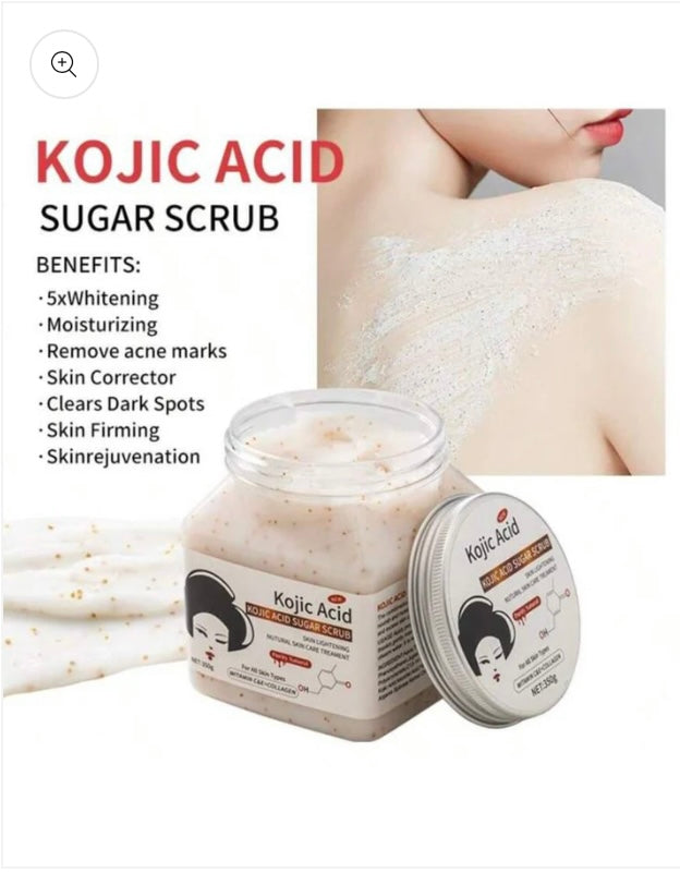 WWP Kojic Acid Face &Body Scrub